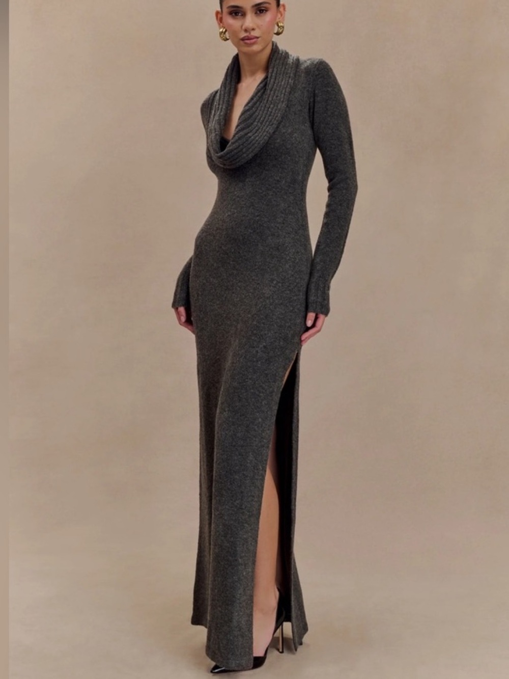 NWT Meshki Alessandra Reversible Knit Maxi Dress